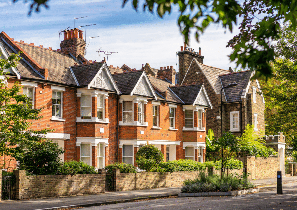 NE9 Property Market Update - Picture of UK terraced houses