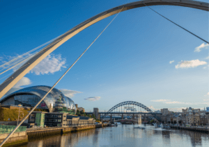 Gateshead property market update 2026 - picture of quayside, gateshead